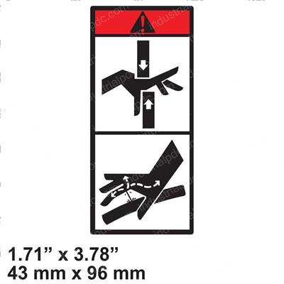 Picture of Decal - Crush Hand
