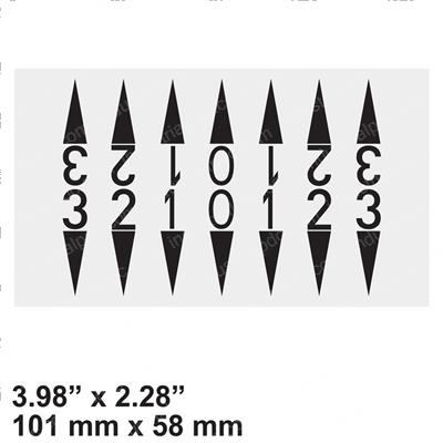 Picture of Decal - Tilt Indicator