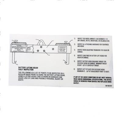 Picture of Label - Inspection Daily - Blb
