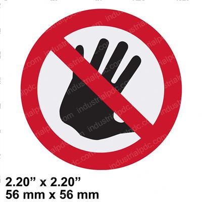 Picture of Decal - No Hands