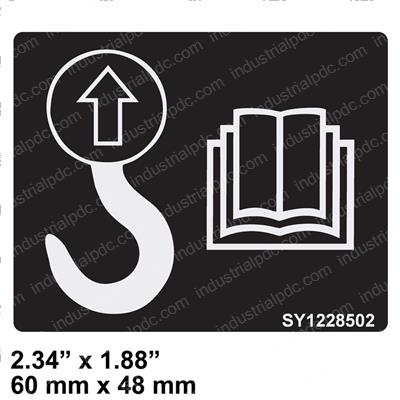 Picture of Decal - Hoist Instr.