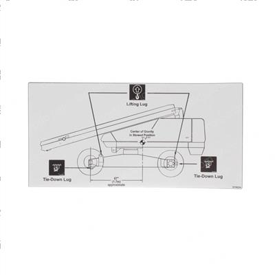 Picture of Decal - Lift/Tie Down