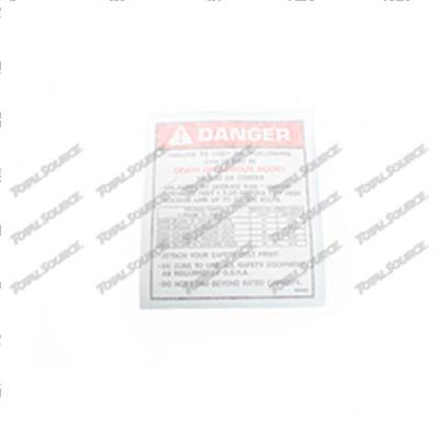 Picture of Decal - Danger
