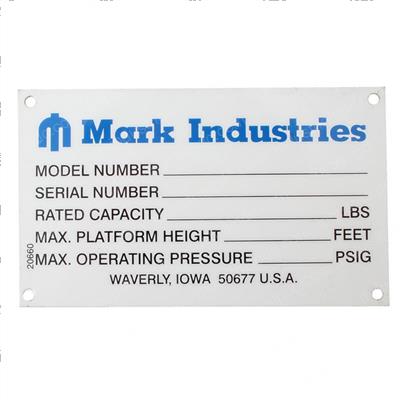 Picture of Nameplate