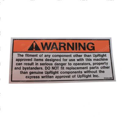 Picture of Decal - Genuine Rep Pa