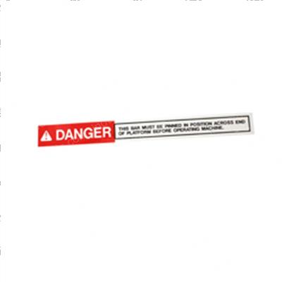 Picture of Decal - Danger Label