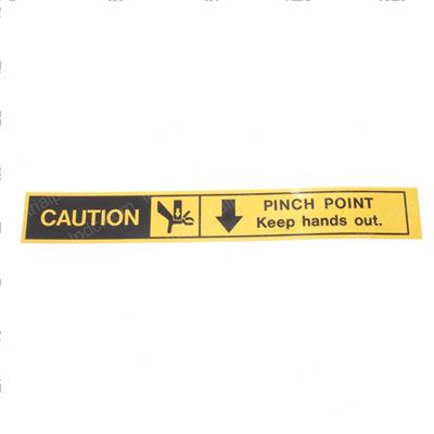 Picture of Decal - Caution Keep Hands Out