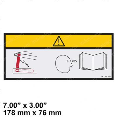 Picture of Decal - Scissor Brace