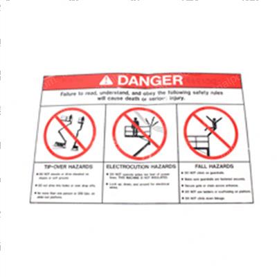 Picture of Decal - Danger Label