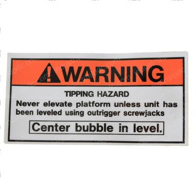 Picture of Decal - Warning Level
