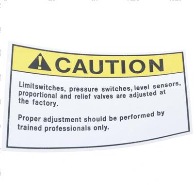 Picture of Decal - Caution Do Not