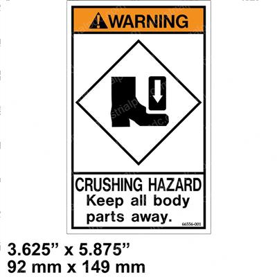 Picture of Decal - Warning