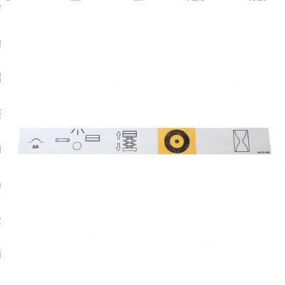 Picture of Decal - Chassis Controls