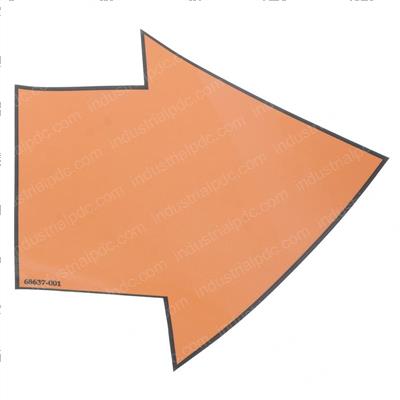 Picture of Decal - Arrow Orange