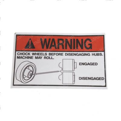 Picture of Decal - Chock Wheel