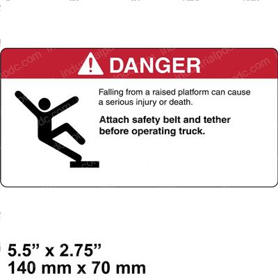 Picture of Decal - Danger Tether