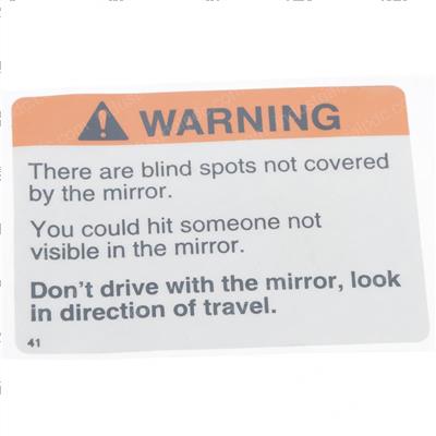 Picture of Warning Blind Spots