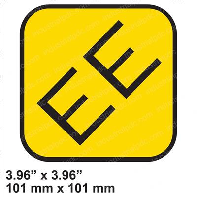 Picture of Decal - Ee Rated