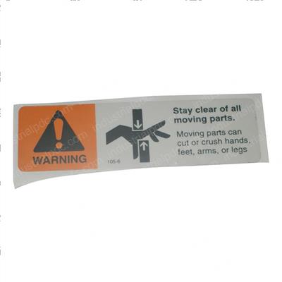 Picture of Decal - Warning No Hands
