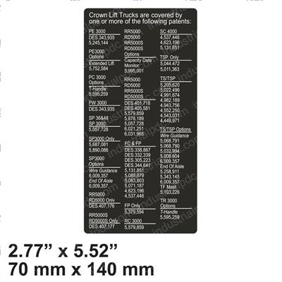 Picture of Label Patent