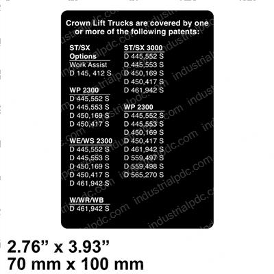Picture of Label Patent