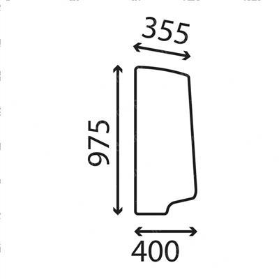 Picture of Glass - Left Side