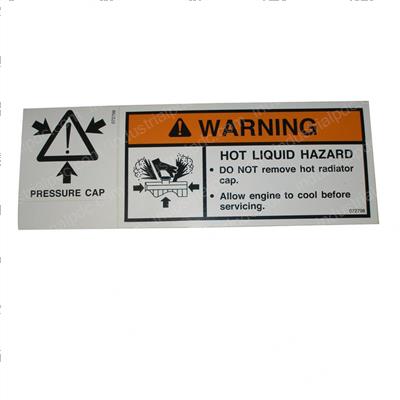 Picture of Decal/Coolant Under Press