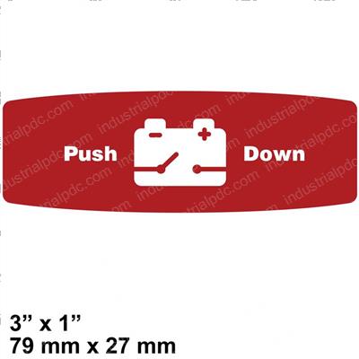 Picture of Decal - Battery Contact