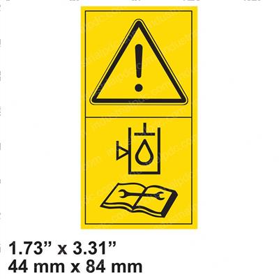 Picture of Decal - Caution
