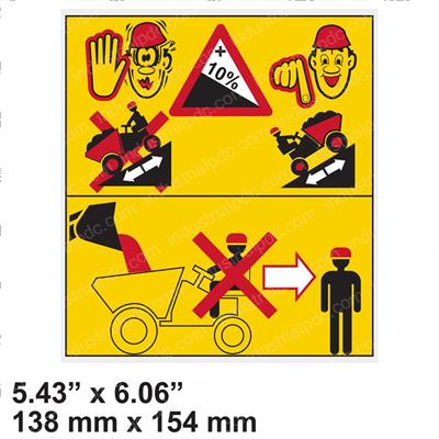 Picture of Decal - Warning Load Carry