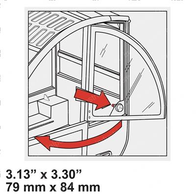 Picture of Decal-Upper Door Int Unlock Sy