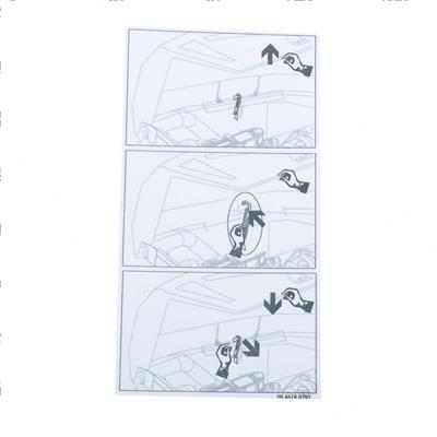 Picture of Decal - Engine Cover Closing