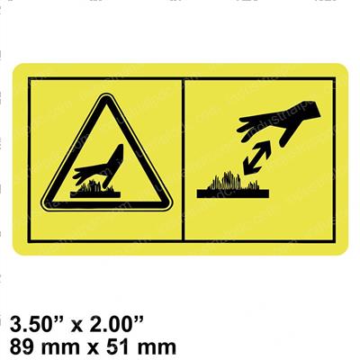 Picture of Decal Burn Hazard