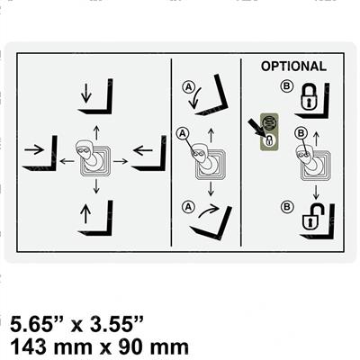 Picture of Decal- Control Lever