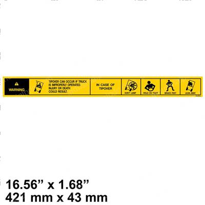 Picture of Decal - Warning