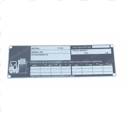 Picture of Plate - Data Ic