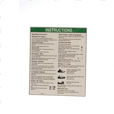 Picture of Decal Notice Oper Instic