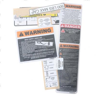 Picture of Platf.decal 35e 40e 4 Kit