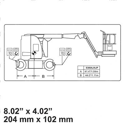 Picture of Decal - Lift Diagram