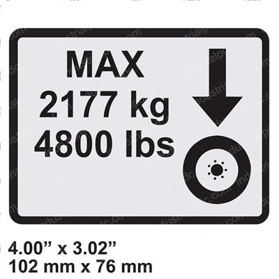 Picture of Decal - Wheel Load