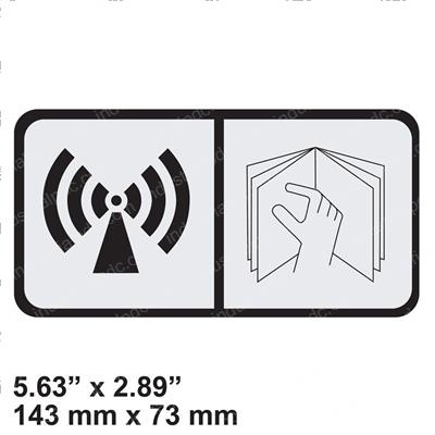 Picture of Decal-Radio Frequency