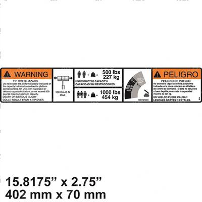 Picture of Decal-Warning Dual Cap.