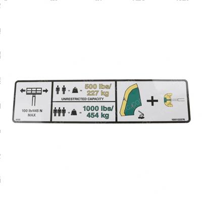 Picture of Decal-Warning Dual Cap.