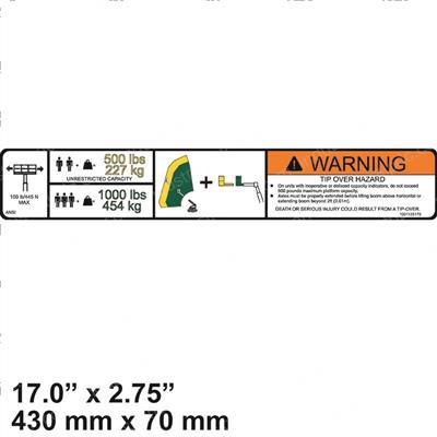 Picture of Decal-Dual Capacity(ansi)(plf)