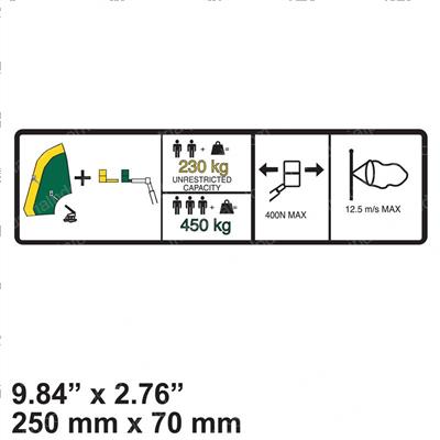 Picture of Decal - Dual Cap Person (ce)