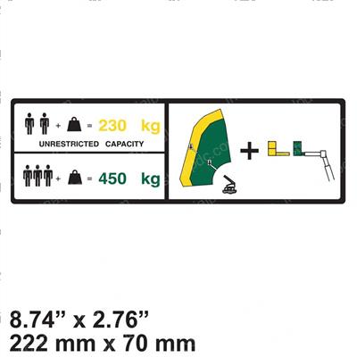 Picture of Decal - Dual Capacity(ce)(gnd)