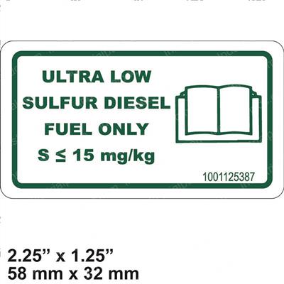 Picture of Decal-Ultra Low Sulfur Diesel