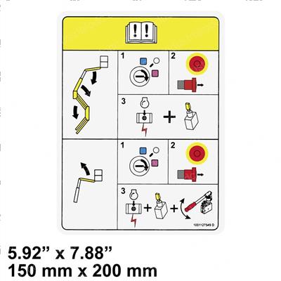 Picture of Decal - Manual Descent