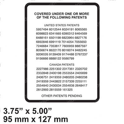Picture of Decal-Patent- Booms