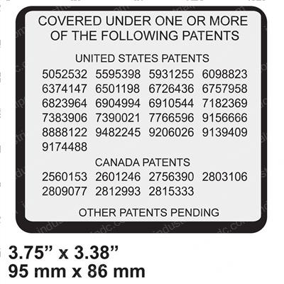 Picture of Decal-Patent- Telehandlers